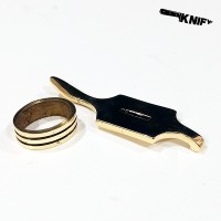 Гарда для финки (ГФ-9) бронза