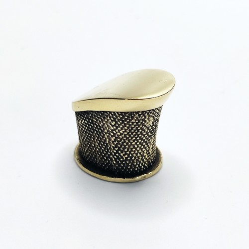 Тыльник для финки (ТФ-17), латунь