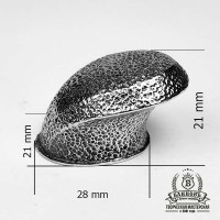 Тыльник для финки (ТФ-5) белая бронза