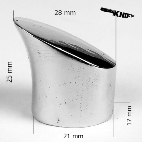 Тильник для фінки (ТФ-6-1-СТ), біла бронза