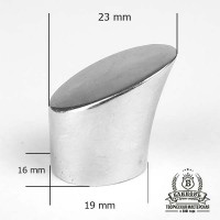 Тыльник для финки (ТФ-6) белая бронза