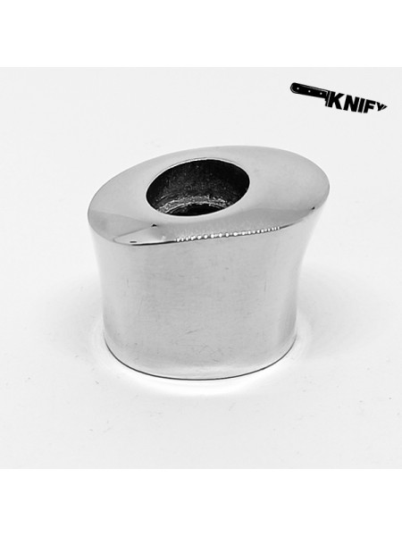 Тыльник для финки (ТФ-7-1-СТ), белая бронза