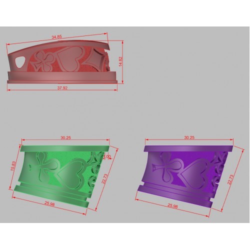 Гарда (Г-11) "Карти", біла бронза