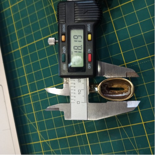 Гарда (Г-15-1) "Ведмежа лапа", біла бронза