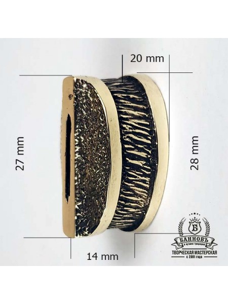 Гарда (Г-3/1) "Шерсть", латунь