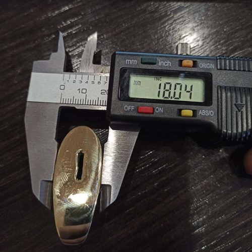 Ножевая пара №47 (Г43+Т62), белая бронза