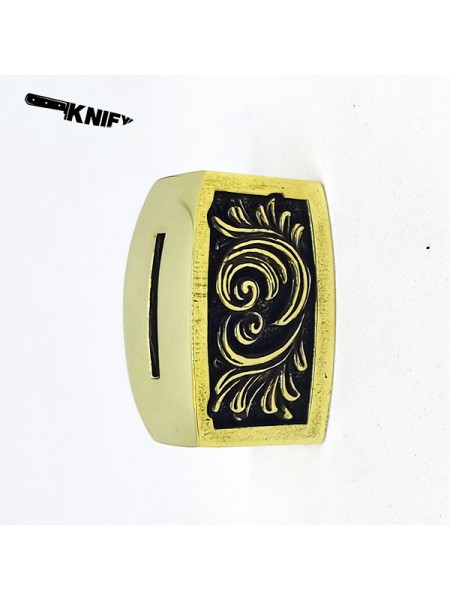 Гарда (Г-55) "Завитки", латунь