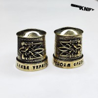 Гарда (Г-74) "Тризуб", 22 мм, латунь