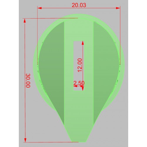 Ножова пара "Патріот", №4, латунь
