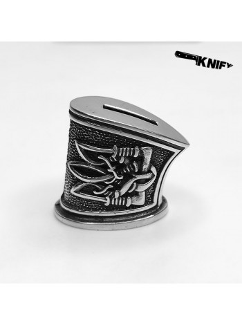 Гарда (Г-7/UA), "Тризуб" великий, біла бронза