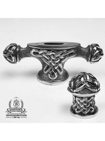 Кинжальная пара №1, белая бронза