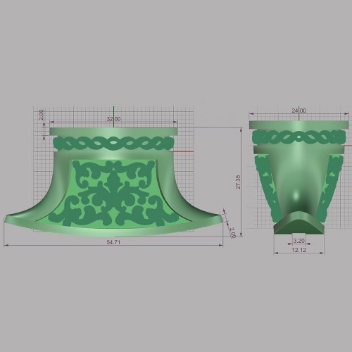 Кинджальна пара (КП-7/2), біла бронза