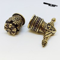 Кинжальная пара "Монарх" (бронза + винный топаз) ПОД ЗАКАЗ