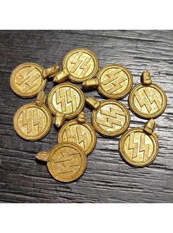 Накладка "монетка" №1, латунь