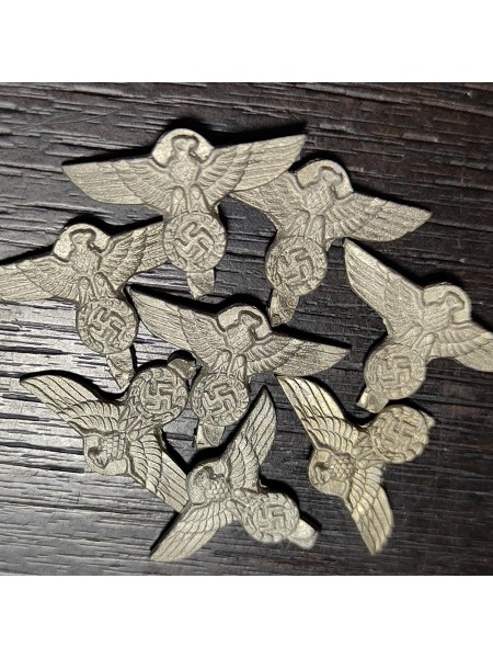 Накладка "пташка", біла бронза