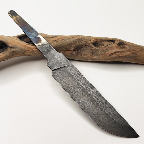 Клинок дамаск, №115 (2,7*25*122 мм)