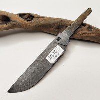 Клинок дамаск, №117 (2,6*25*122 мм)