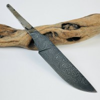 Клинок дамаск, №124 (3,2*23*100 мм)
