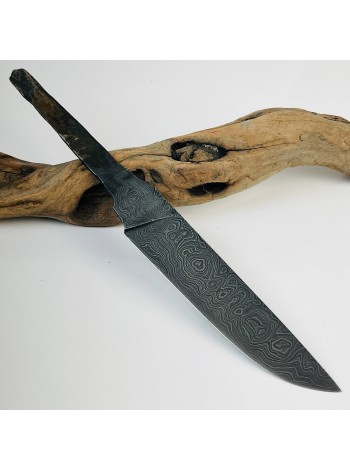 Клинок дамаск, №127 (3,2*25*125 мм)