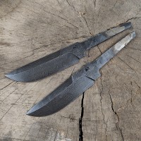 Клинок дамаск "Воин" (3,7х30х120+ мм)