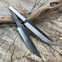 Клинок для фінки "ПУУККО", Х12МФ, ШЛИФ., без п'ятки