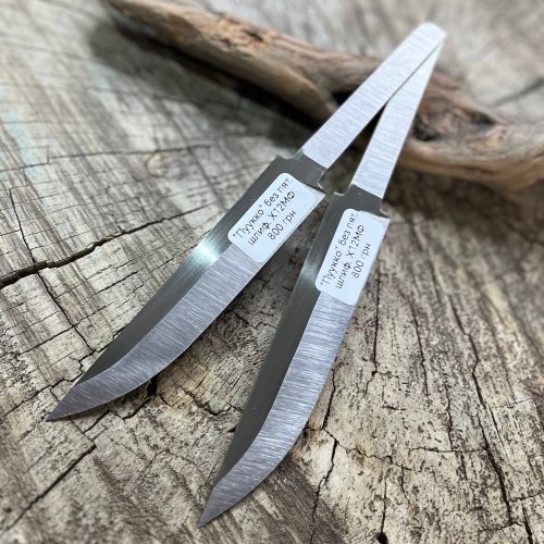 Клинок для фінки "ПУУККО", Х12МФ, ШЛИФ., без п'ятки