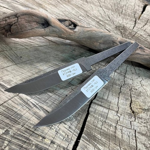 Клинок для фінки "ПУУККО", Х12МФ, з п'ятою, НШ