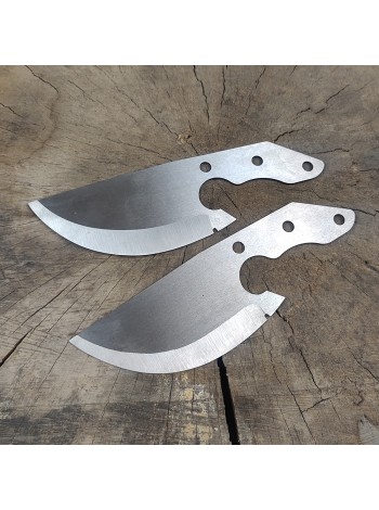 Клинок легкий реберный топорик 125 мм