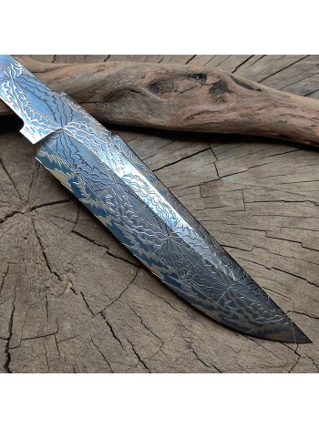 Клинок "A24" мозаичный дамаск премиум