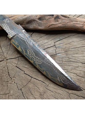 Клинок "A27" мозаичный дамаск премиум