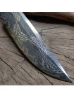 Клинок "A28" мозаичный дамаск премиум