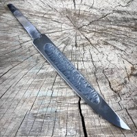 Клинок "Якут" Х12МФ №62 (4,0*24*180 мм)