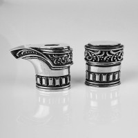 Ножова пара №121, біла бронза (Г-96 + Т-102)