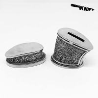 Ножевая пара №107-1, белая бронза