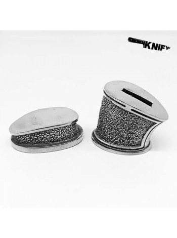 Ножевая пара №107-1, белая бронза