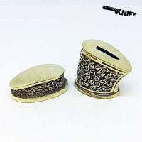 Ножевая пара №107, латунь