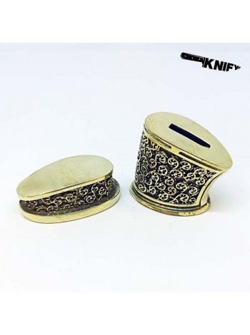 Ножевая пара №107, латунь