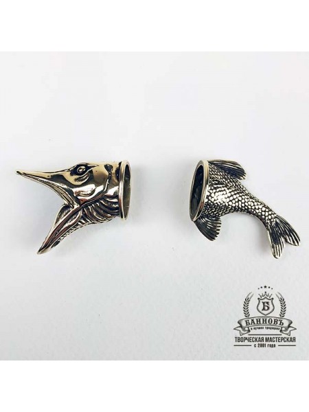 Ножевая пара №10 "Щука", латунь