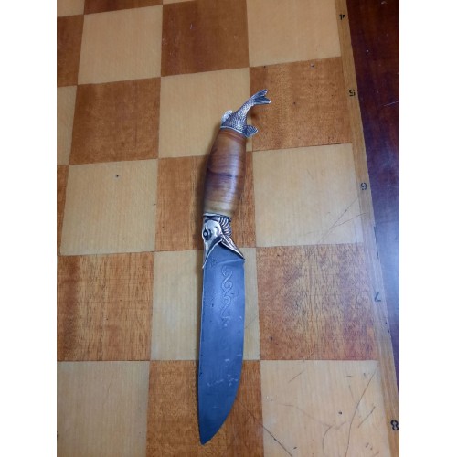 Ножевая пара №10 "Щука", белая бронза