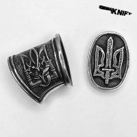 Ножова пара "Патріот", №4, біла бронза