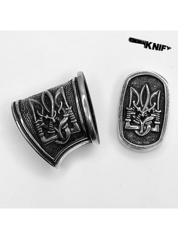 Ножова пара "Патріот", №2, біла бронза