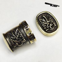 Ножова пара "Патріот", №5, латунь