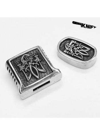 Ножова пара "Патріот", №6, біла бронза