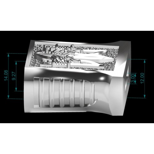 Ножова пара "Патріот", №6, латунь