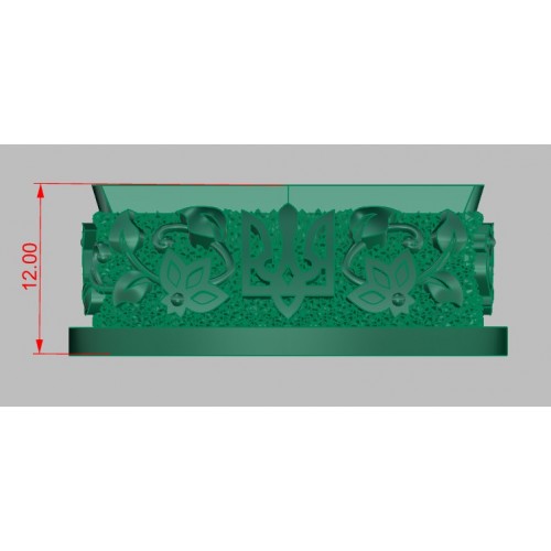 Ножова пара "Патріот", №9, латунь