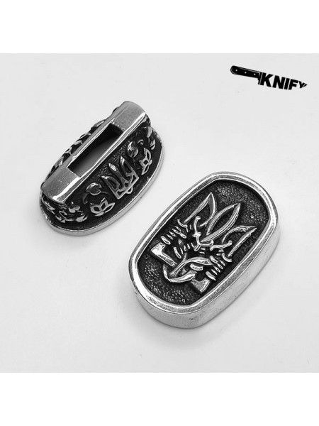 Ножова пара "Патріот", №7, біла бронза