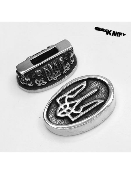 Ножова пара "Патріот", №9, біла бронза