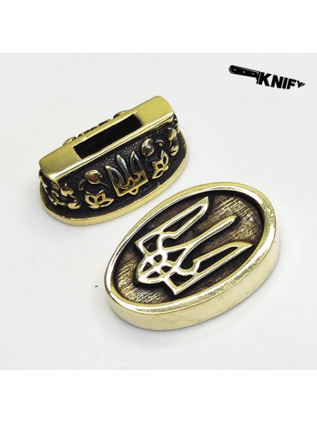 Ножова пара "Патріот", №9, латунь