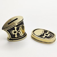 Ножова пара "Череп-3" №119, латунь