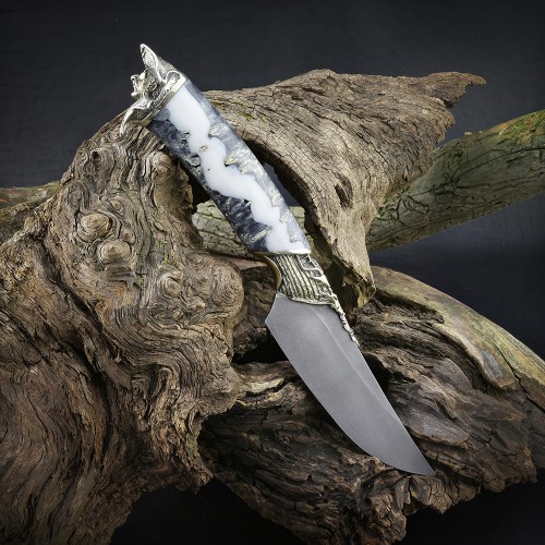 Ножевая пара №11 "Пират", латунь